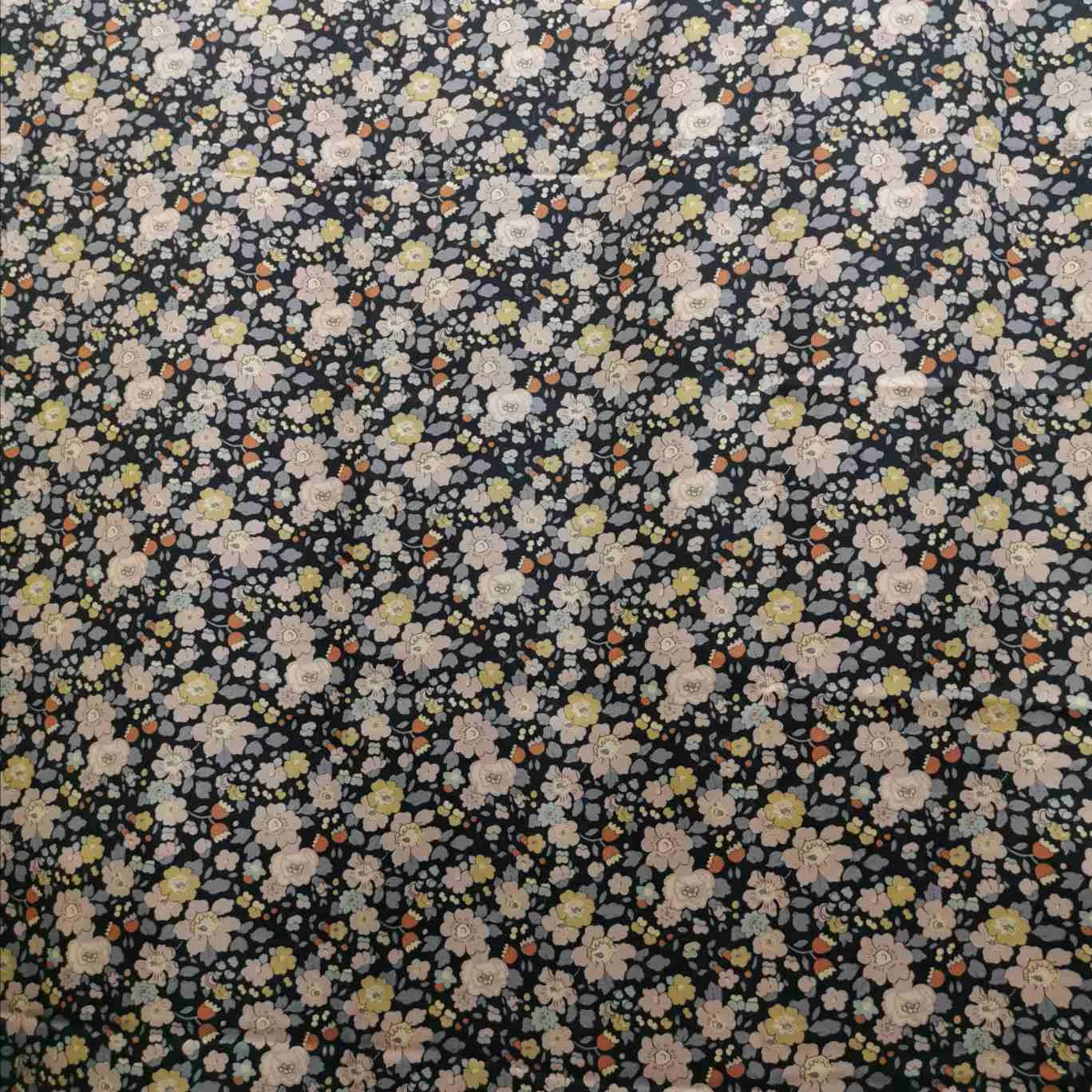 Liberty Belgravia Silk Satin, Betsy Field - 82cm remnant piece