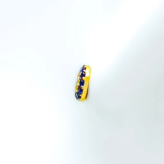 Lightweight Blooming 21k Gold Stone Tops