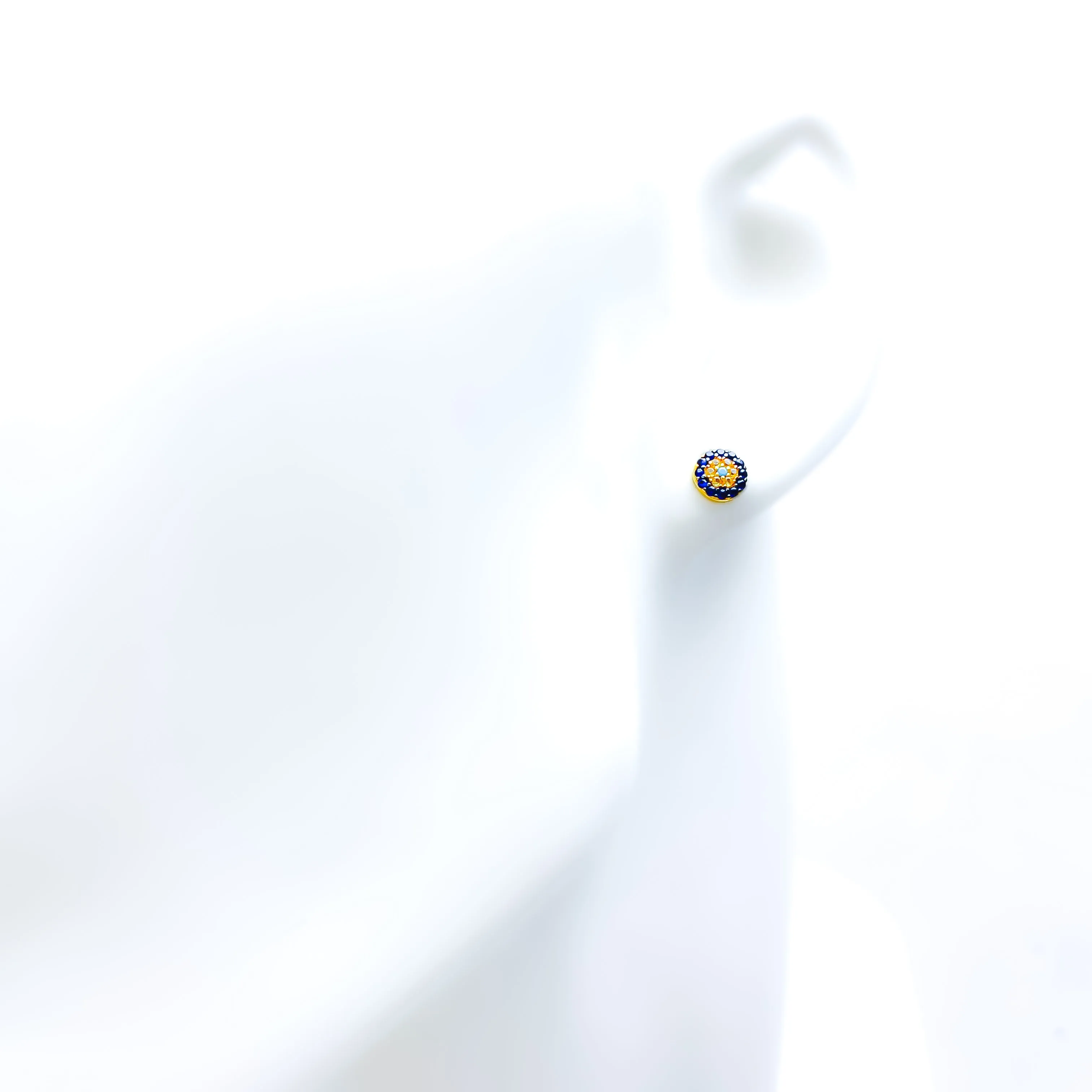 Lightweight Blooming 21k Gold Stone Tops