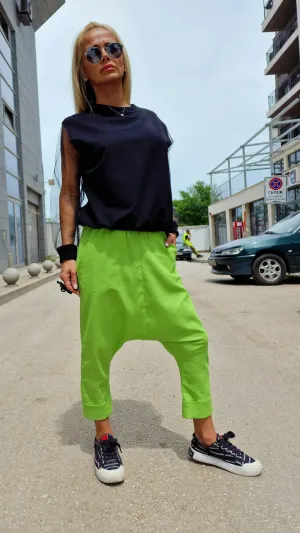 Linen Baggy Pants, Harem Pants, Loose Drop Crotch Pants, Gipsy Pants, Linen Trousers, Summer Pants, Extravagant Harem Pants