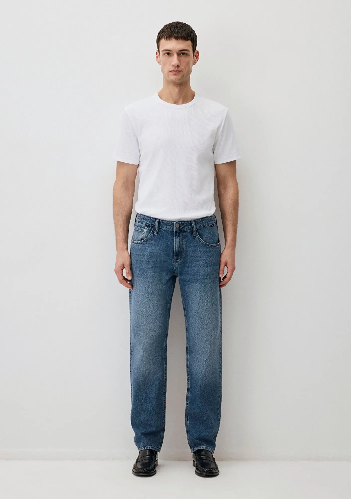 Lisbon Dark 90s Street Comfort Jean Pants