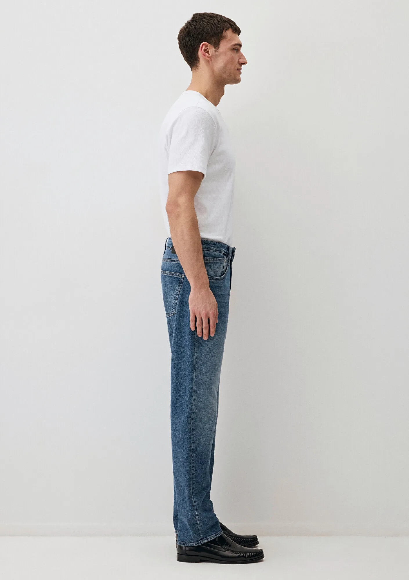 Lisbon Dark 90s Street Comfort Jean Pants