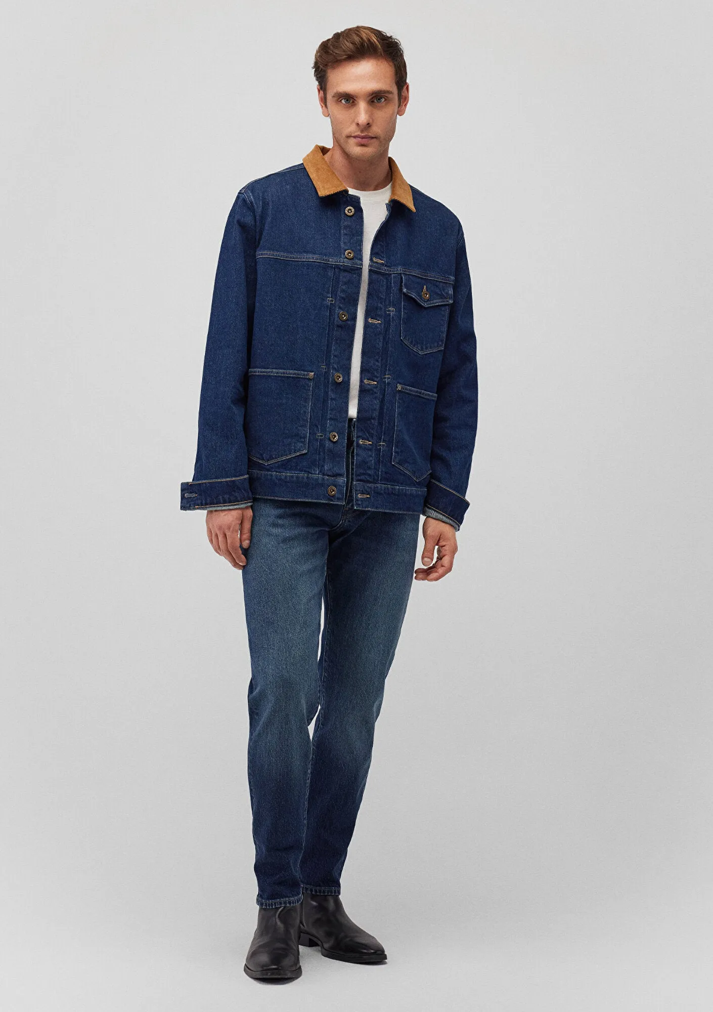 London Deep Blue Denim Jean Pants
