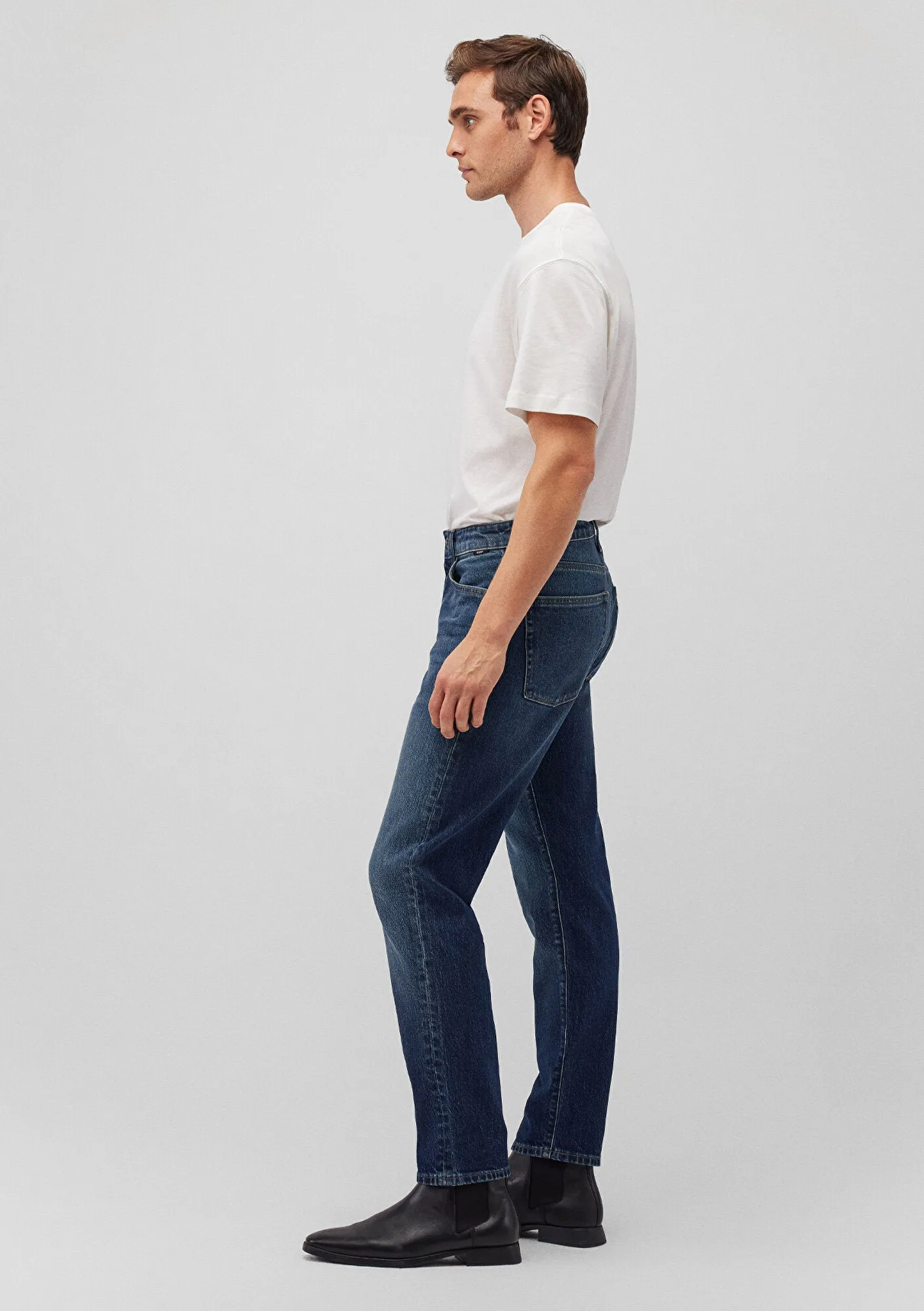 London Deep Blue Denim Jean Pants