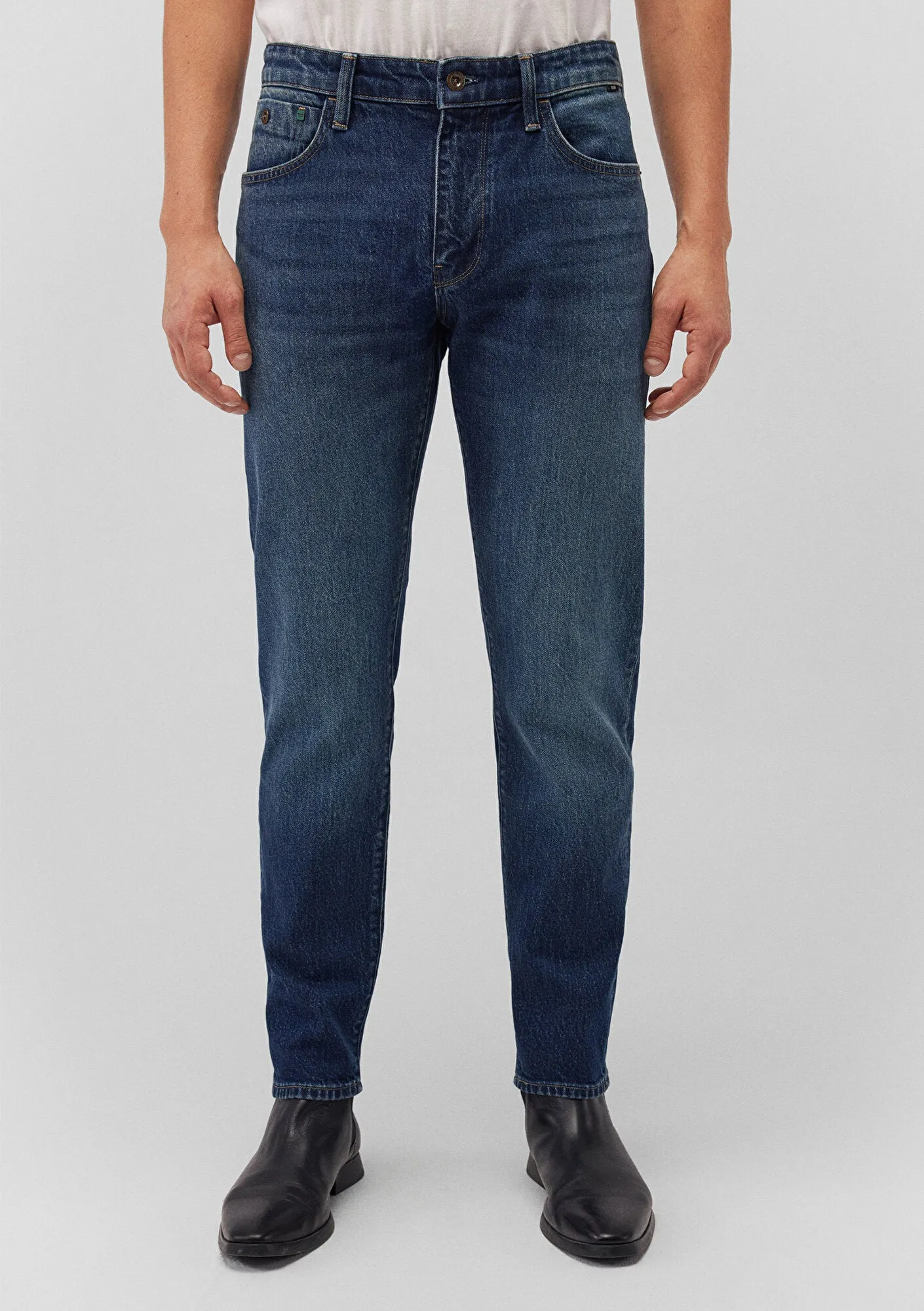 London Deep Blue Denim Jean Pants