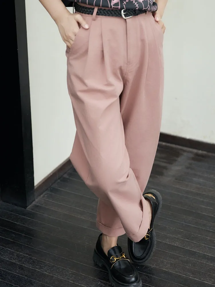 loose nine-point pants