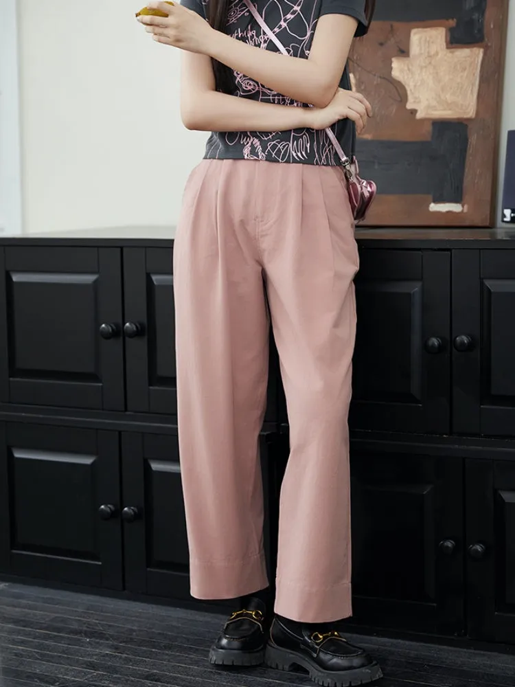 loose nine-point pants