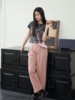 loose nine-point pants