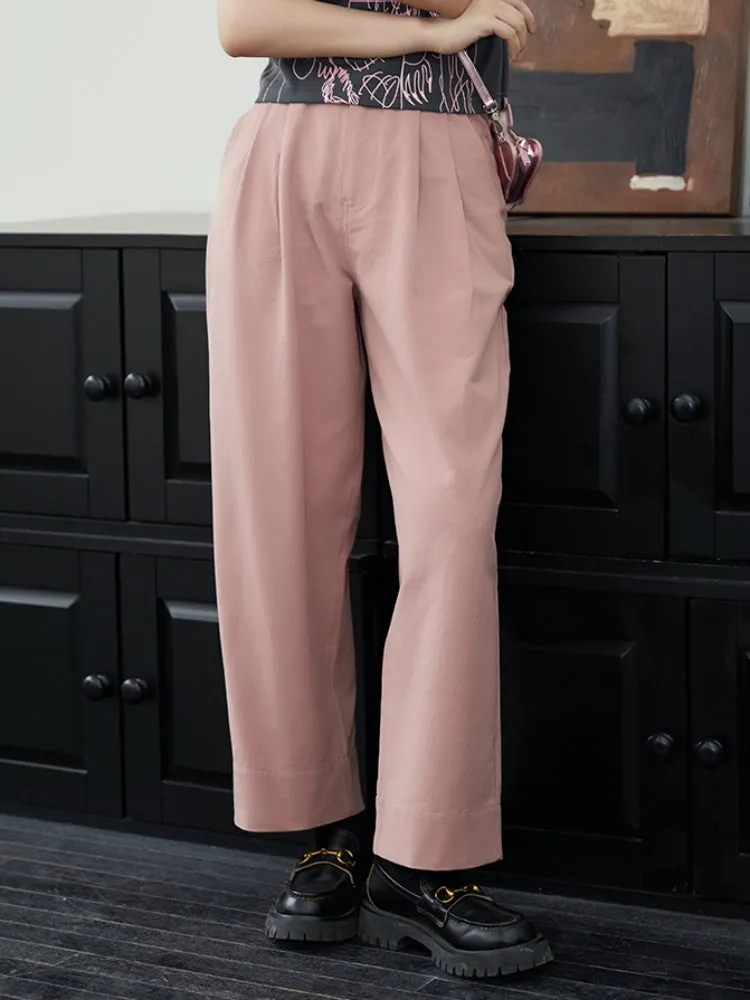 loose nine-point pants