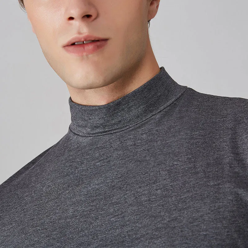 Lorenzo – Soft & Cozy Men’s Turtleneck Shirt