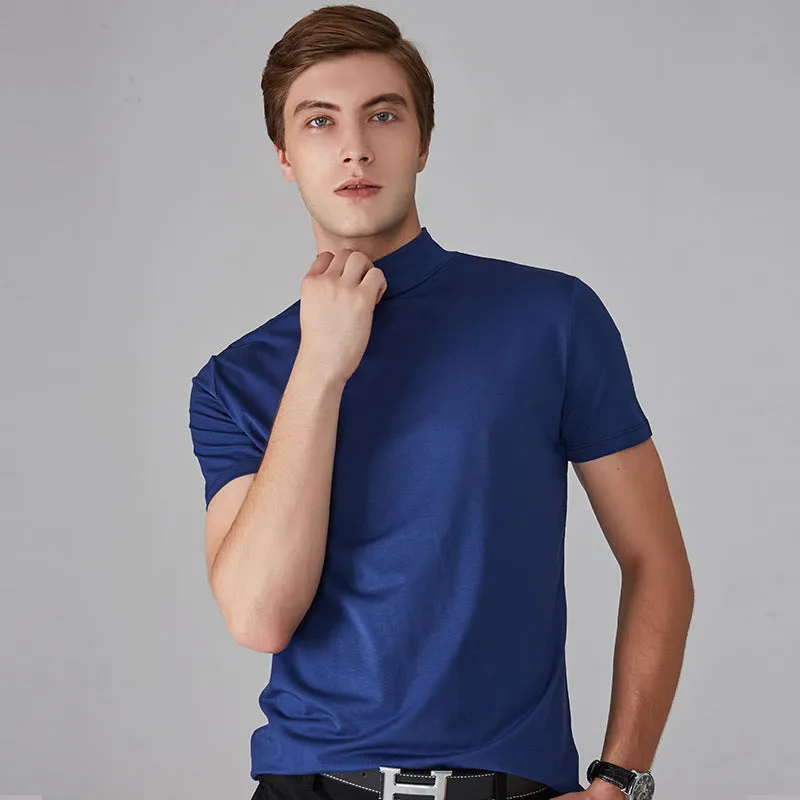 Lorenzo – Soft & Cozy Men’s Turtleneck Shirt