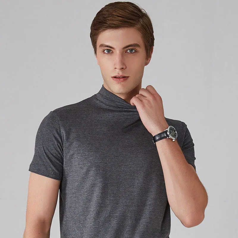 Lorenzo – Soft & Cozy Men’s Turtleneck Shirt