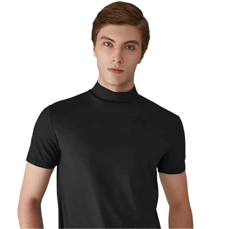 Lorenzo – Soft & Cozy Men’s Turtleneck Shirt