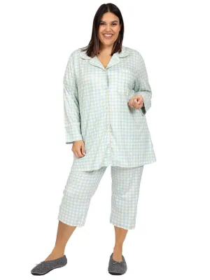 Lovisa PJ Capri - Green Print