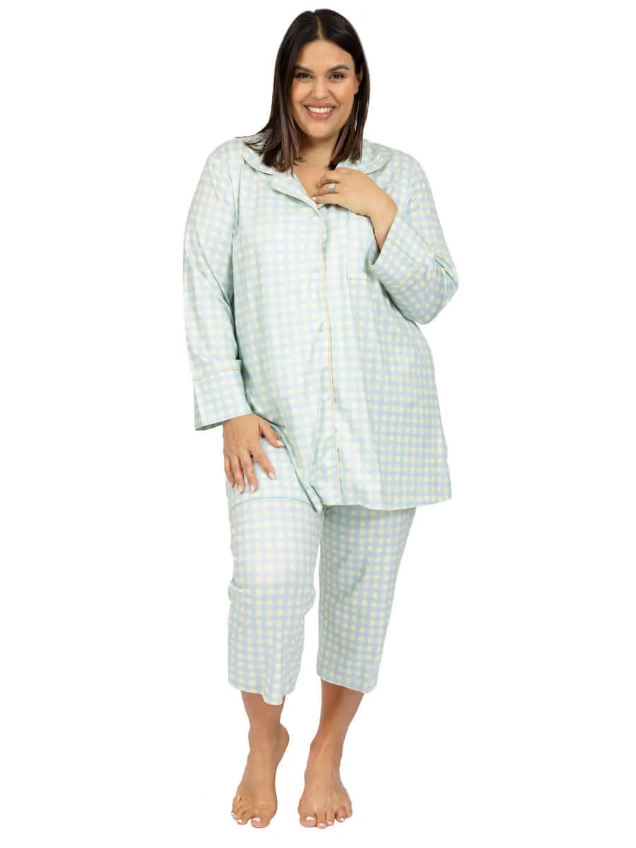 Lovisa PJ Capri - Green Print