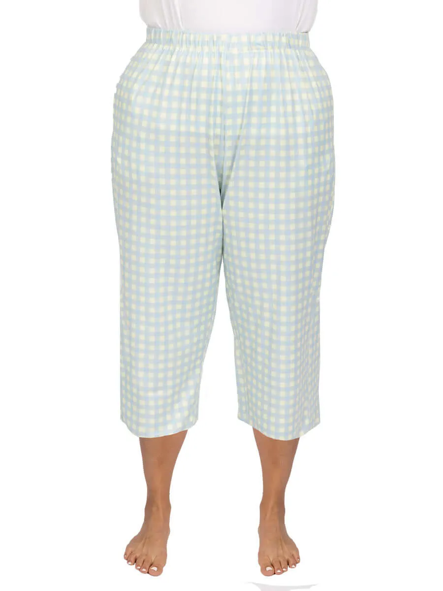 Lovisa PJ Capri - Green Print