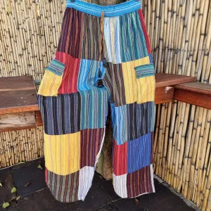 Machu Picchu Patchwork Pants