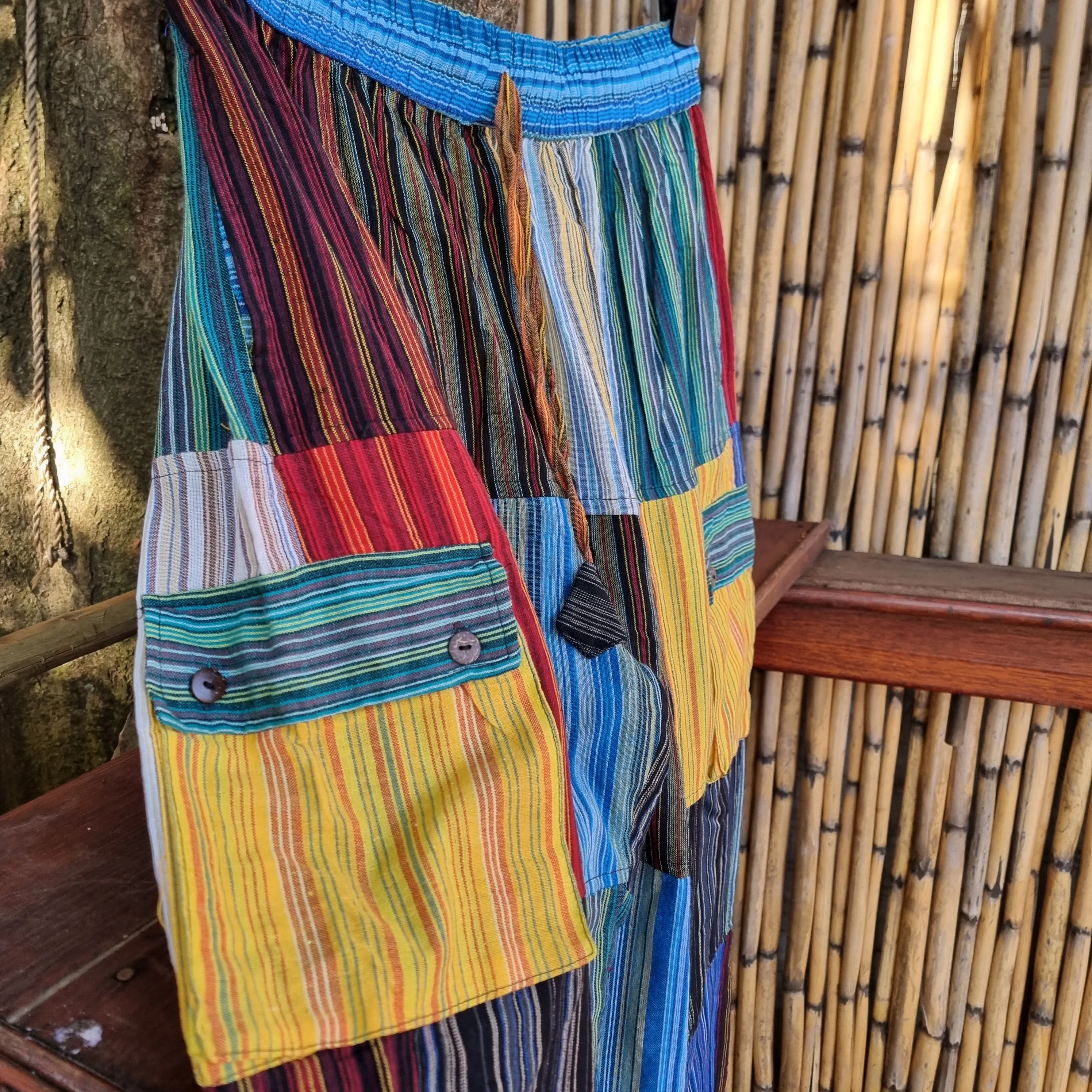 Machu Picchu Patchwork Pants