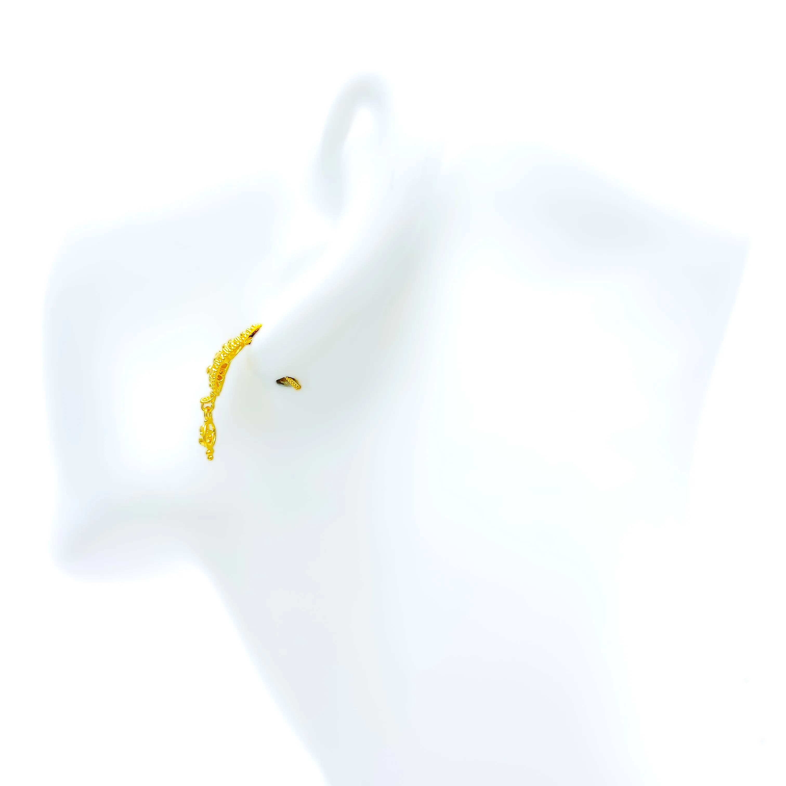 Magnificent Dangling 22k Gold Earrings