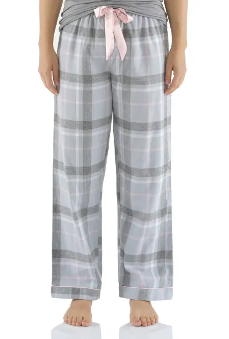 Magnolia Lounge Sleep Pant - Moss Check