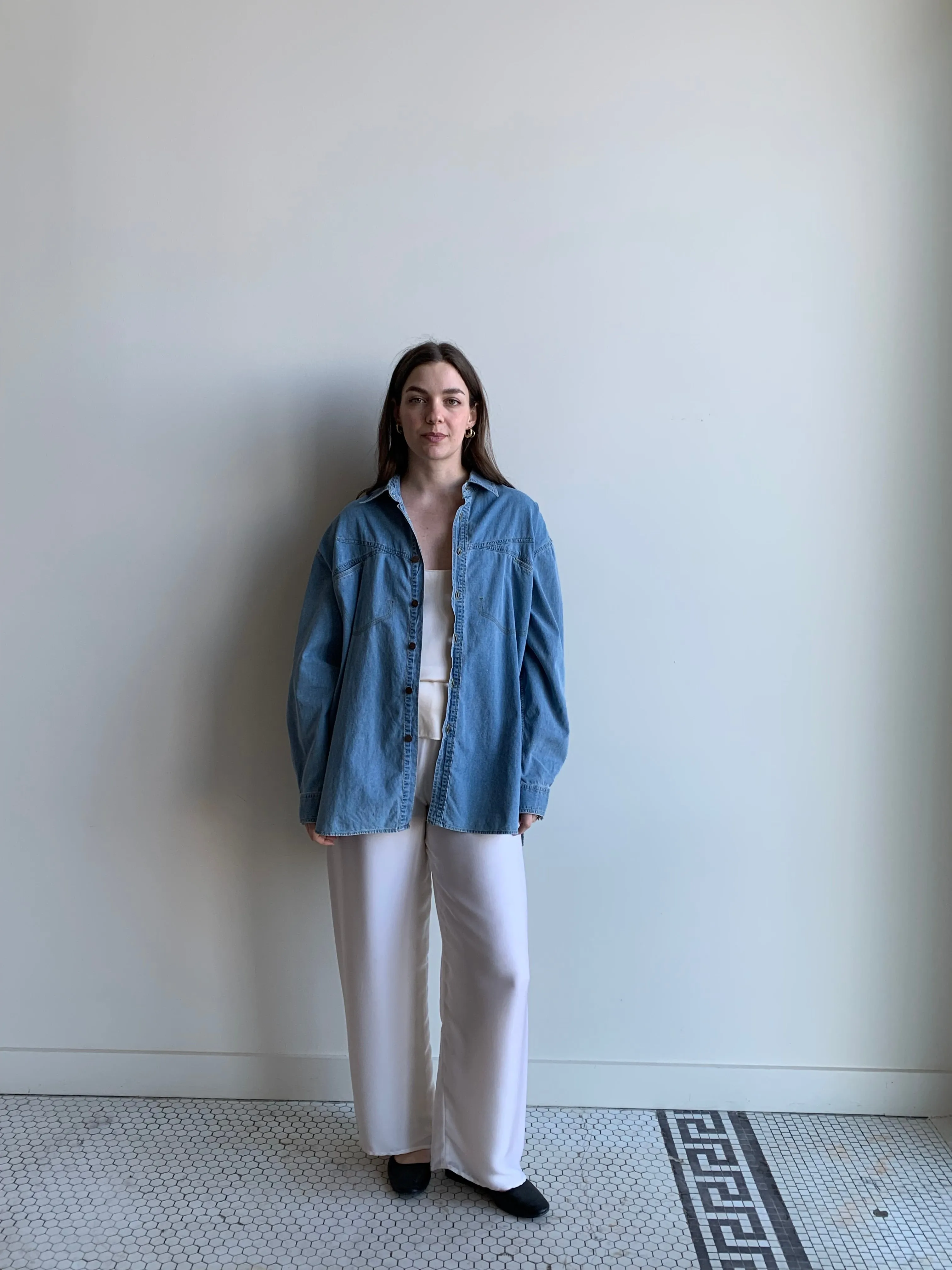Marithe Francois Girbaud denim shirt