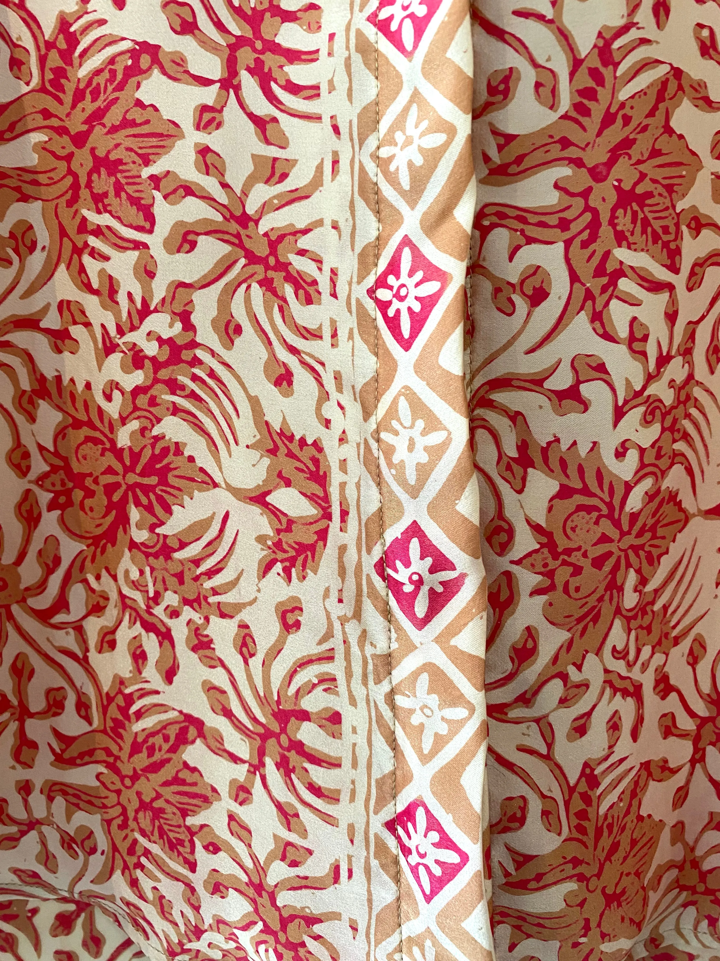 Marseille Silk Blouse in Soft Pink