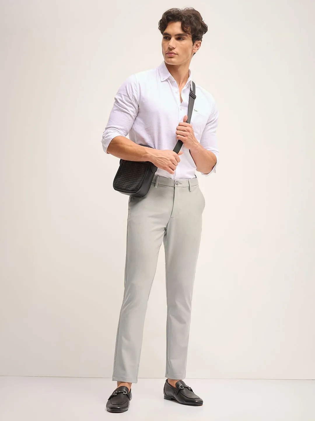 Men's Imported Popcorn Fabric Pants