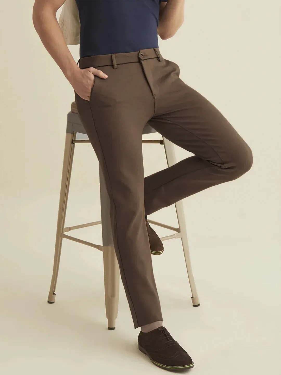 Men's Imported Popcorn Fabric Pants
