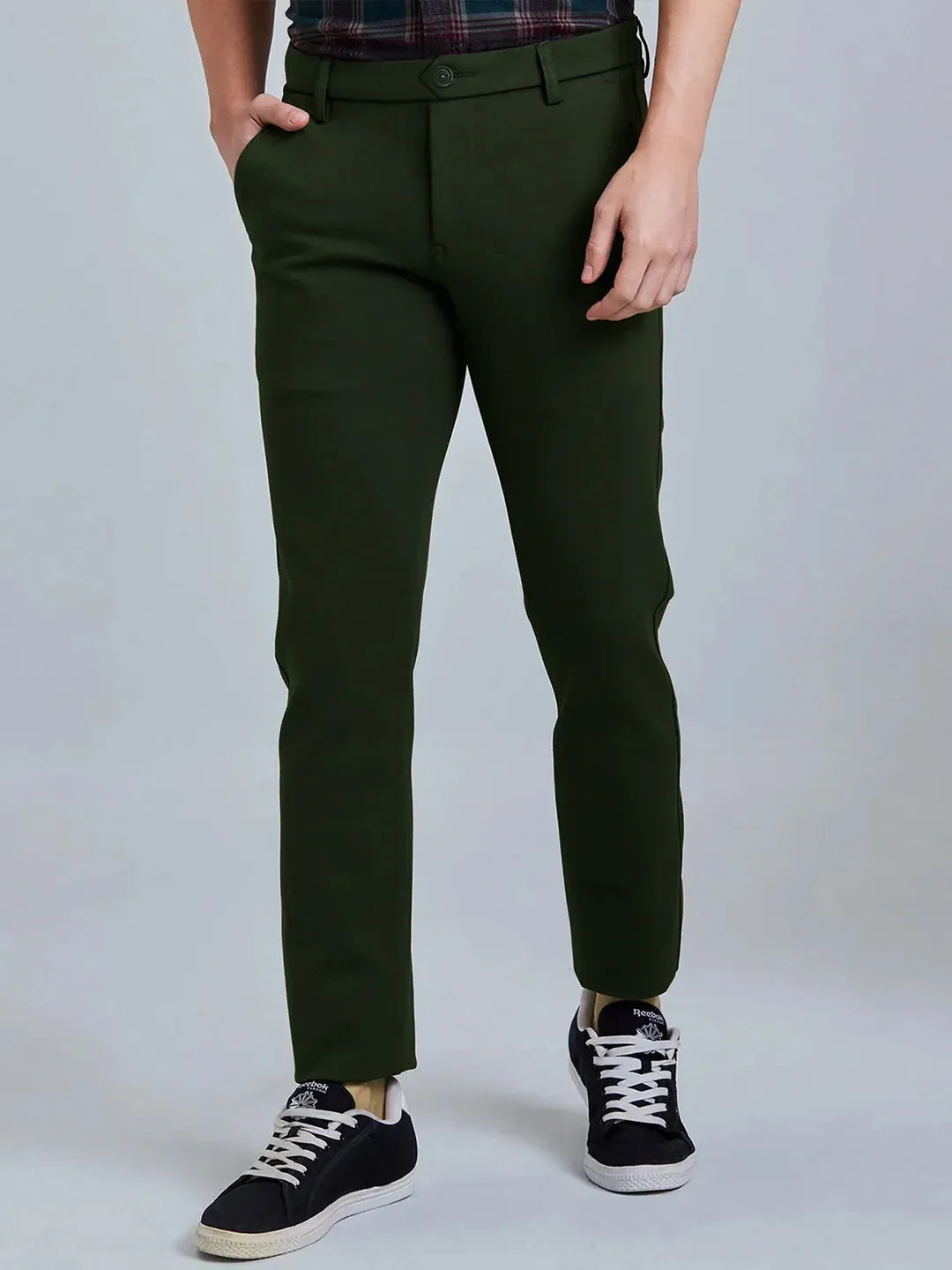Men's Imported Popcorn Fabric Pants