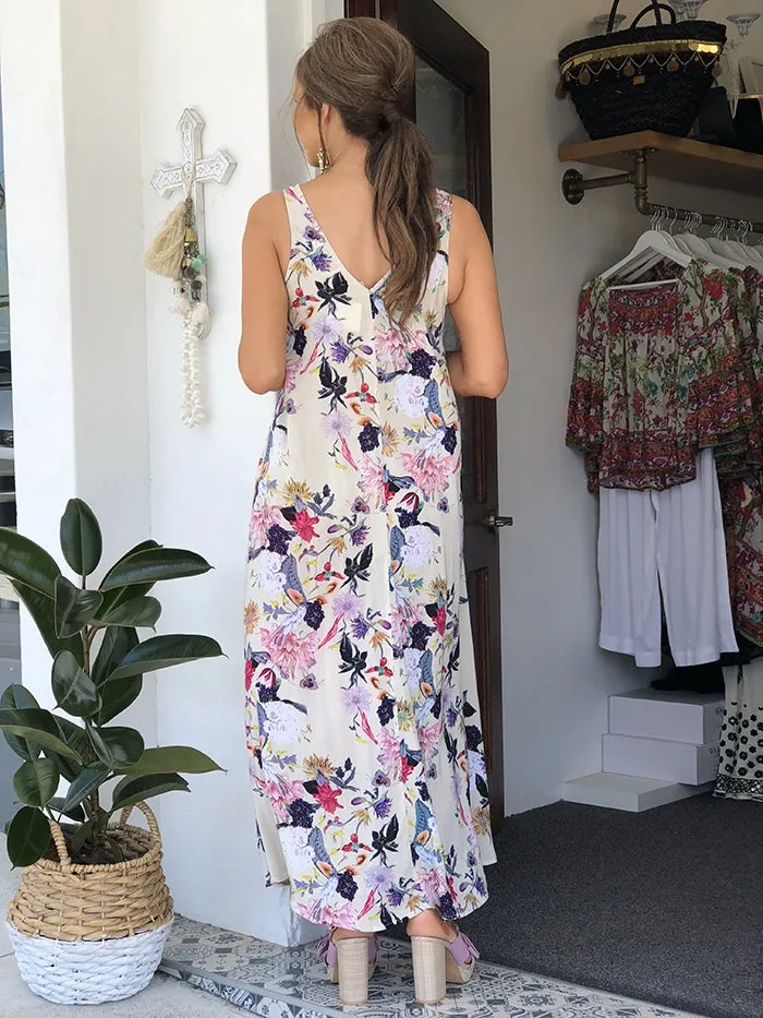 Mexicana Floral Maxi Dress