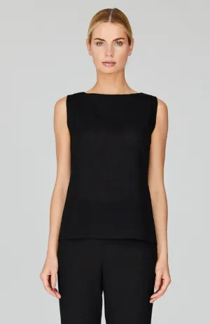 Microlinen Essential High Neck Tank