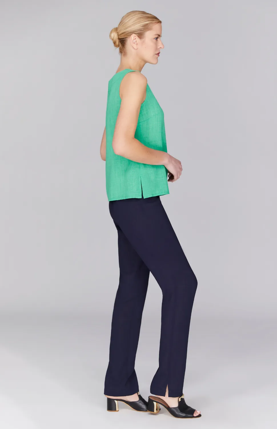 Microlinen Essential High Neck Tank