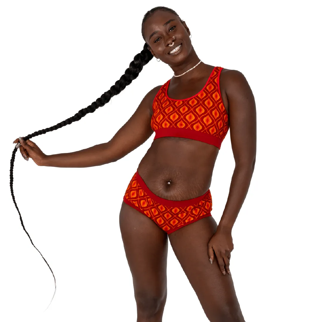Mid Rise Briefs - Groovy
