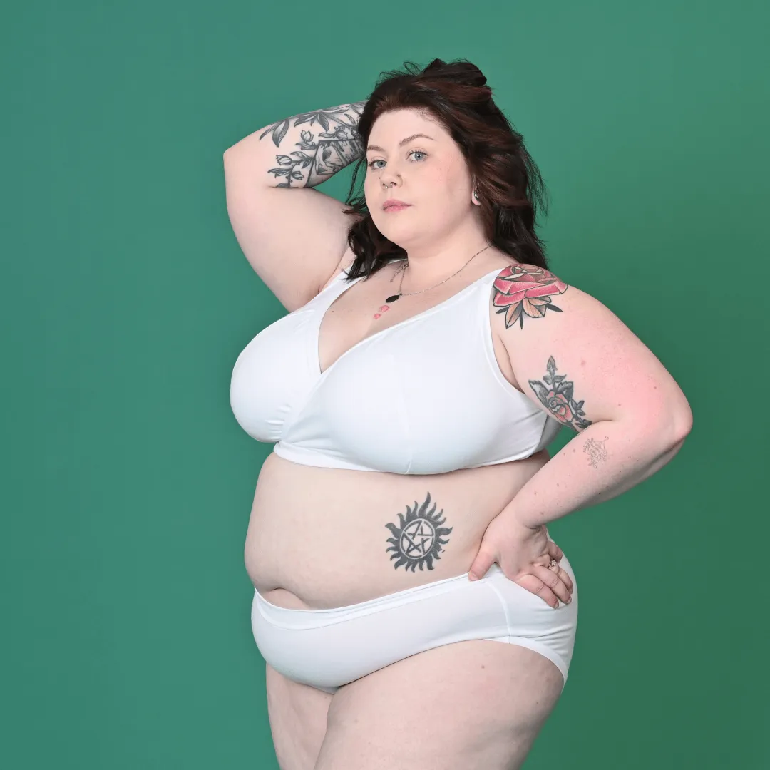 Mid Rise Briefs - White