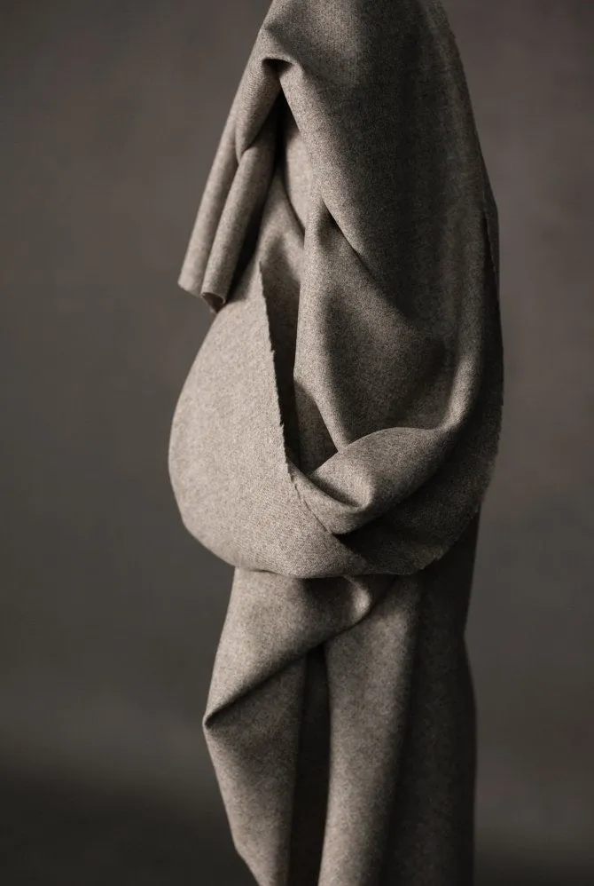 MID WEIGHT WOOL • Icelandic Grey $96/metre