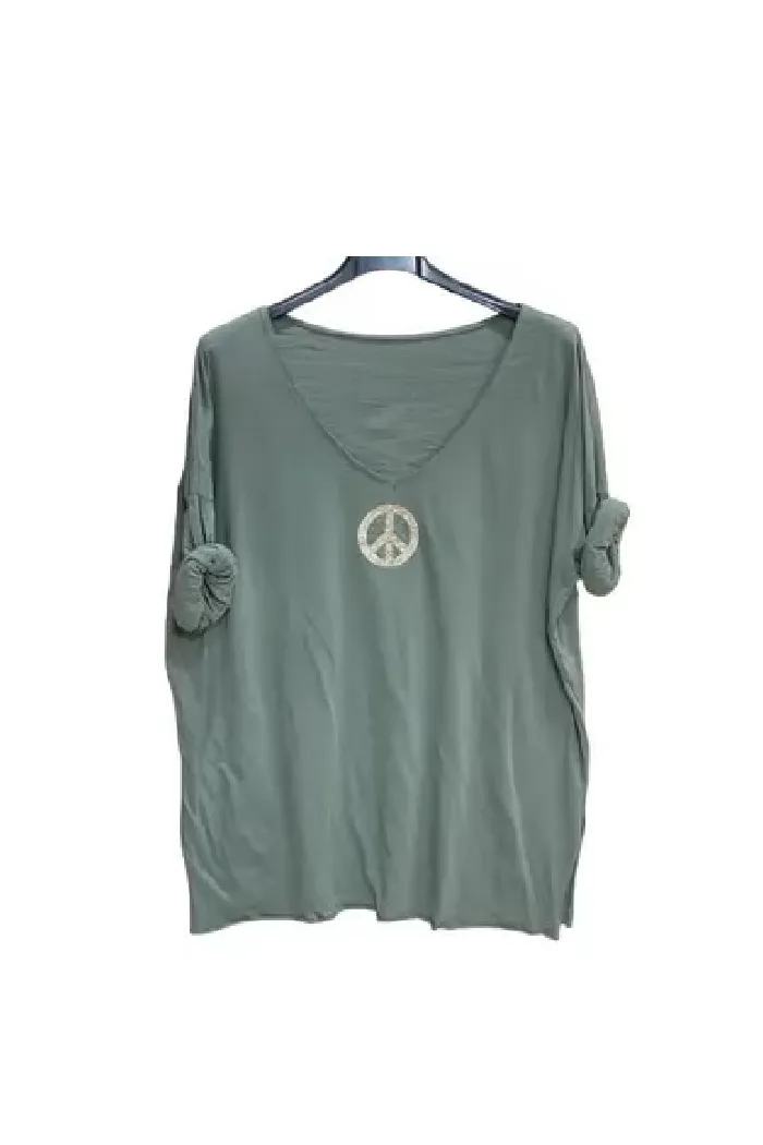 Minimalist Peace tops
