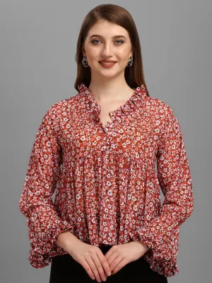 Mojo Floral Women's Tops