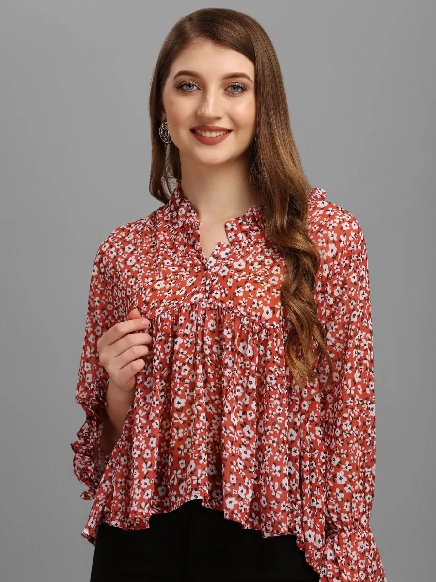 Mojo Floral Women's Tops