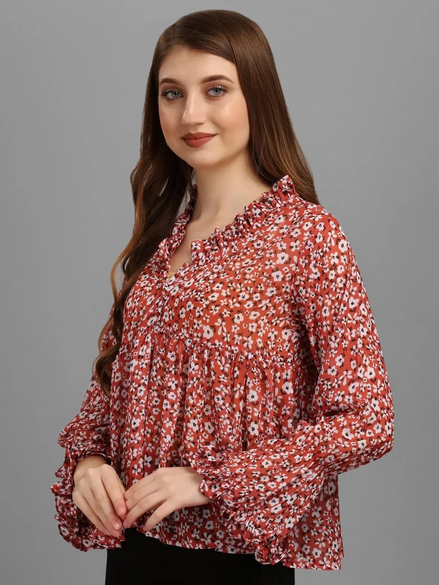 Mojo Floral Women's Tops