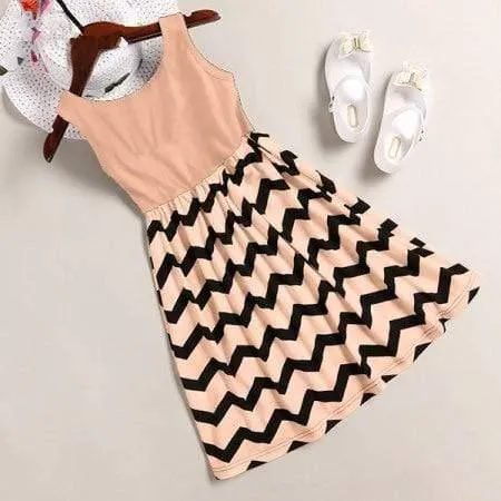Mother-Daughter Vest Dresses