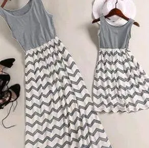Mother-Daughter Vest Dresses