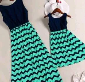 Mother-Daughter Vest Dresses
