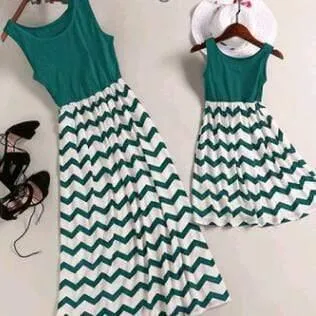 Mother-Daughter Vest Dresses