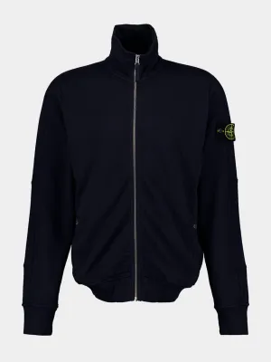 Navy Track Top Sweatshirt