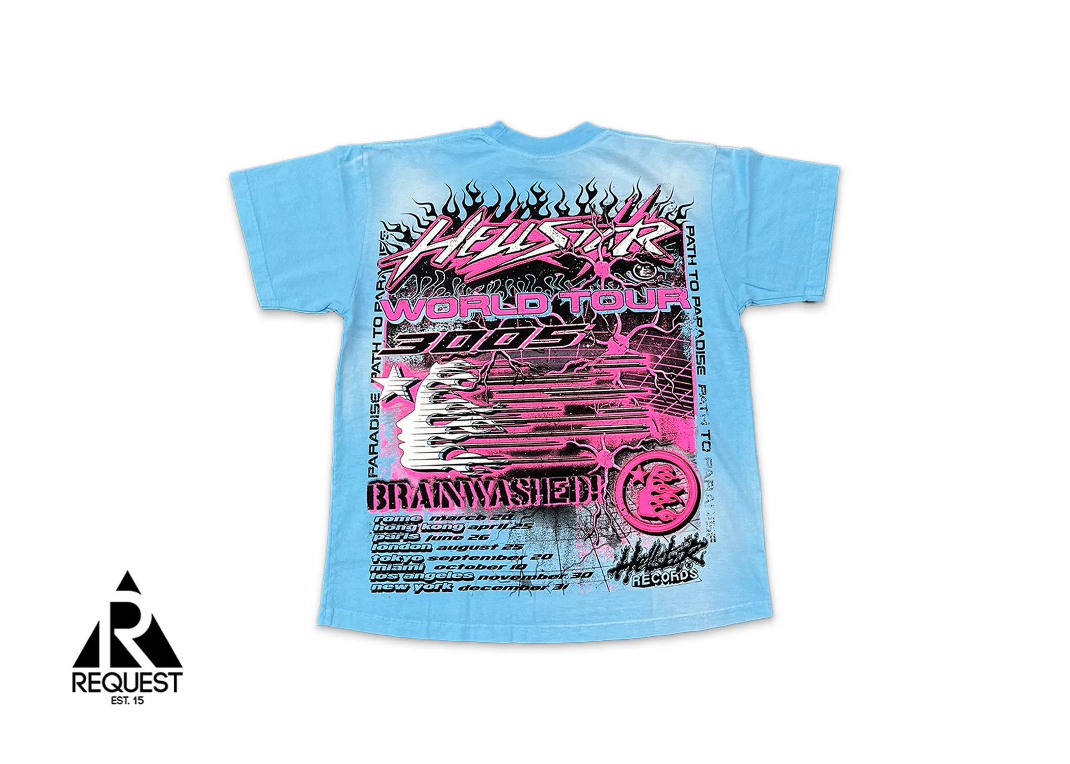 Neuron Tour Tee "Light Blue"