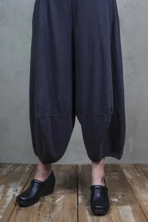 New 4 Square Pant Black Tourmaline UnPrinted-Blue Fish Clothing