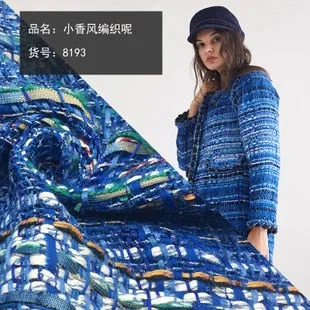 New blue tweed jackets suits