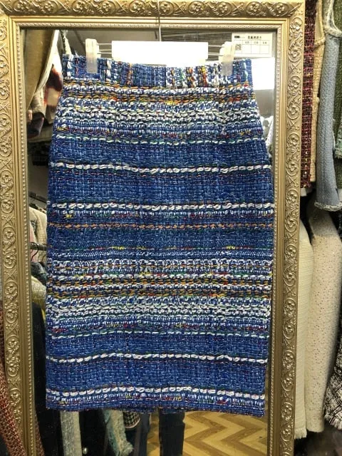 New blue tweed jackets suits