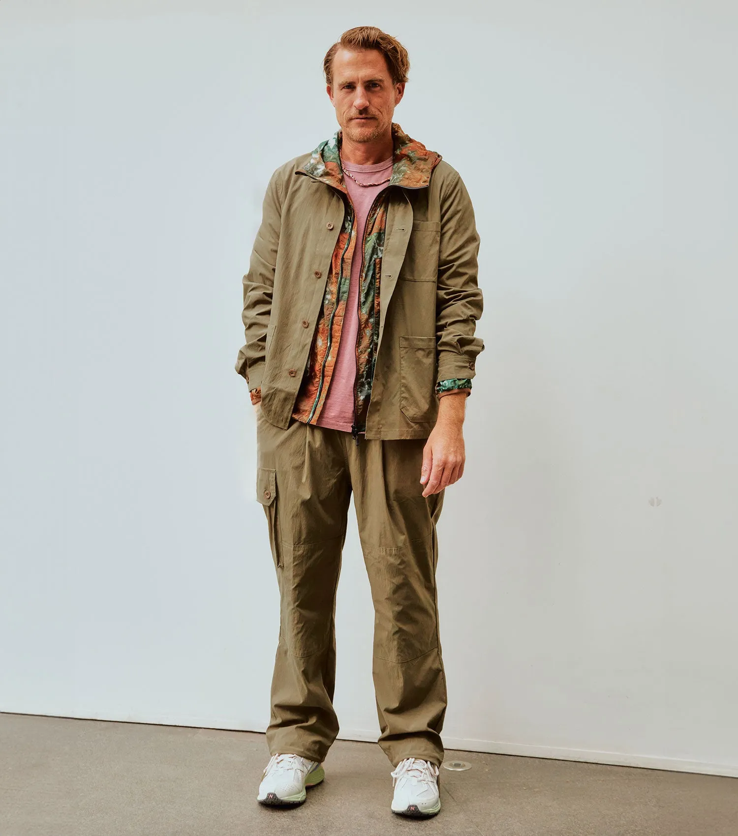 New Cargo Straight Fit Pant Army