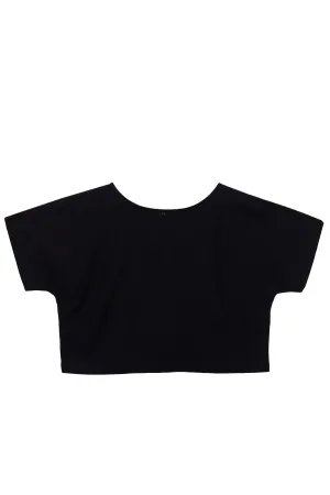 NEW! Cotton Hemp Top Black